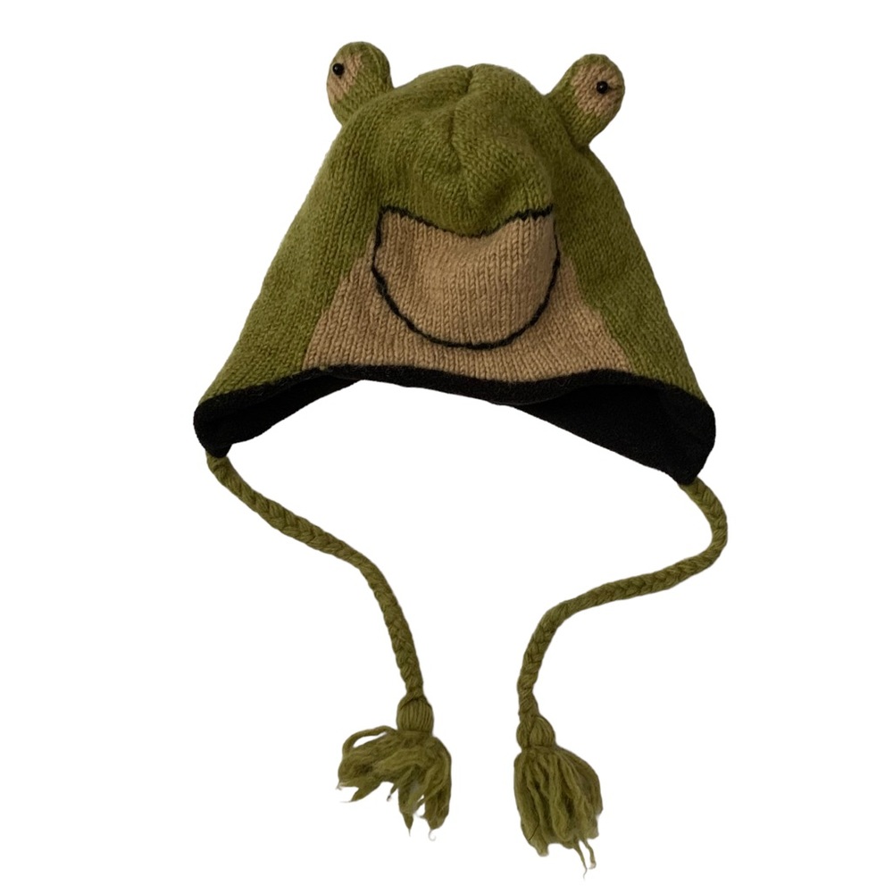 Frog Wool Kids Unisex Hat - Picture 1 of 4